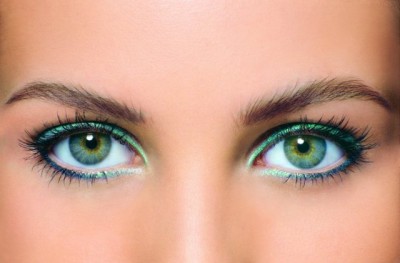 зеленые тени для глаз