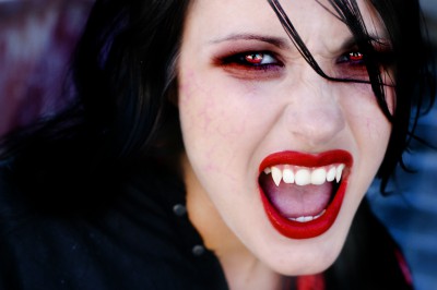 вампирский макияж
