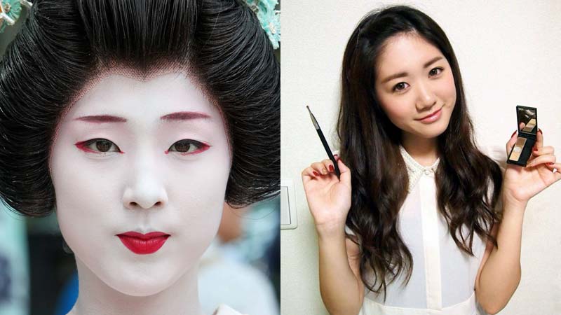 Традиционный японский макияж