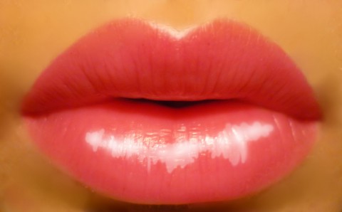 натуральный макияж губ 